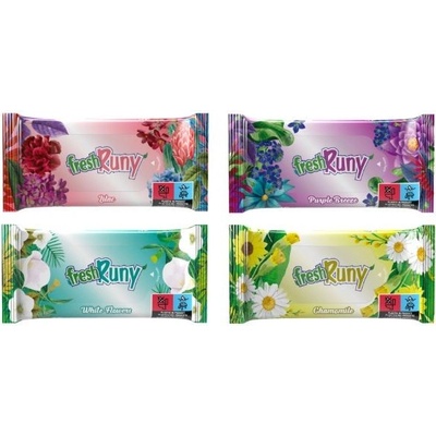 Freshruny Flower vlhčené obrúsky 15 ks
