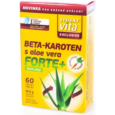 Maxi Vita Exclusive Beta-karoten s aloe forte+ 60 tablet
