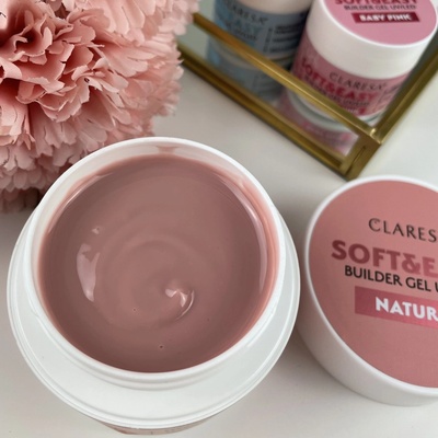 Claresa Soft & Easy Builder Gel NATURAL 90 g