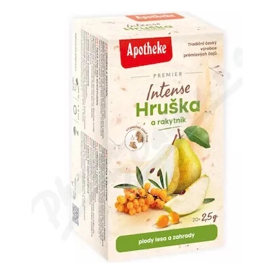 Apotheke Premier Intense Hruška a rakytník 20 x 2,5 g
