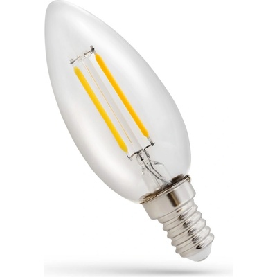 Spectrum LED Spectrum Retro LED žiarovka E14, sviečka, C35, 1W, 110lm, 4000K Denná biela