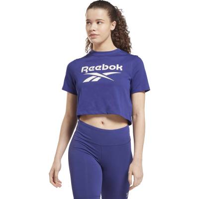 Reebok Тениска Workout Ready Piping Zip-Up