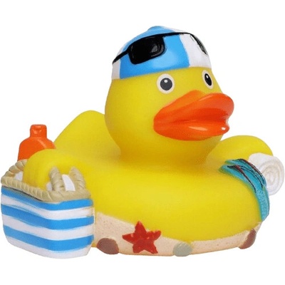 Schnabels Gumená kačička Plážová 9 cm