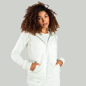 GymBeam STRIX Дамски суичър Nova Zip Up Grey XL