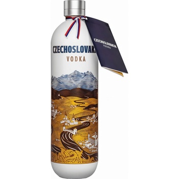 Czechoslovakia Vodka 40% 0,7 l (čistá fľaša)