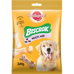 PEDIGREE Хрупкави кучешки бисквити Pedigree Biscrok, 200 г
