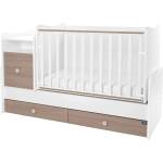 Lorelli Трансформиращо се детско легло Lorelli - Trend Plus, бяло и кехлибар (10150590044P) - baby