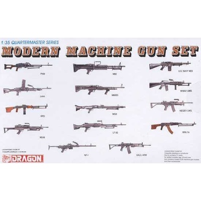 Dragon Modern Machine Gun Set 1:35