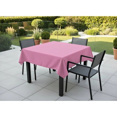 Mybesthome Venkovní čtvercový ubrus Terra color 13 růžová 150x150cm