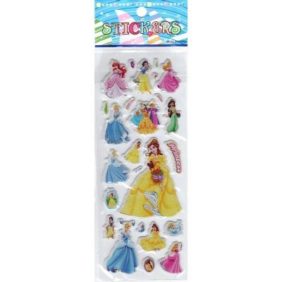 Samolepky 3D Princess JF1007