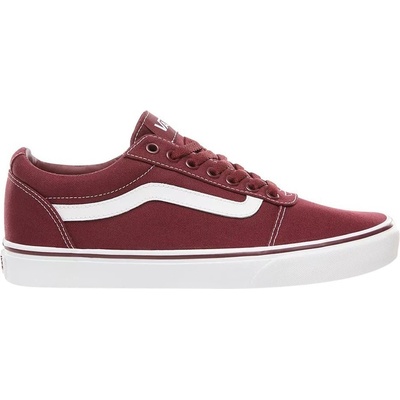 VANS MN Ward (Canvas) port royale/white Červená