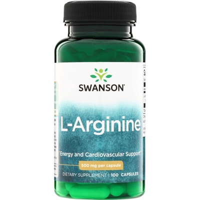 Swanson L-Arginine 500 100 kapslí