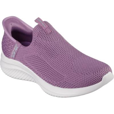 Skechers Дамски обувки Skechers Ultra Flex 3.0 Slip In Shoes Womens - Purple Knit/Tr