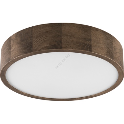 Brilagi - LED таванно осветително CARVALHO 2xE27/60W/230V дъб орех Ø37 см (BG0852)