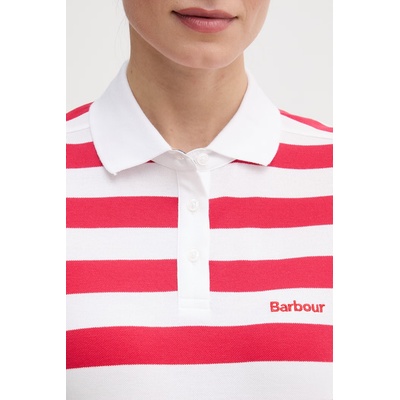 Barbour тениска с яка дамска от памук Ashbourne (LML0887)