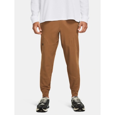 Under Armour pánské tepláky UA Unstoppable joggers Hnědá
