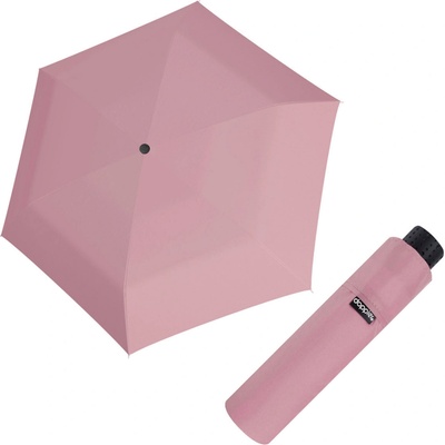 Doppler Fiber Havanna Rose Shadow dámsky skladací dáždnik růžový