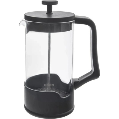 ORION Konvice borosil. sklo/UH french press 1 l BLACK