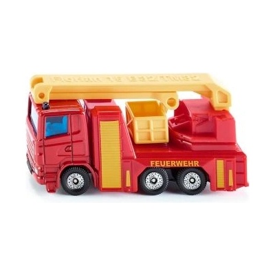 SIKU - Метална играчка - Пожарникарско камионче със спасителна платформа (1080)