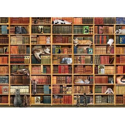 Cobble Hill Kočičí knihovna 1000 dielov