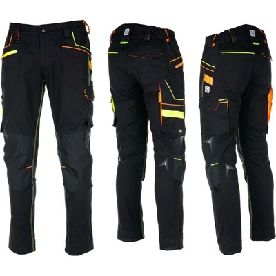 Ardon H6650 CREATRON kalhoty PAS černá neon