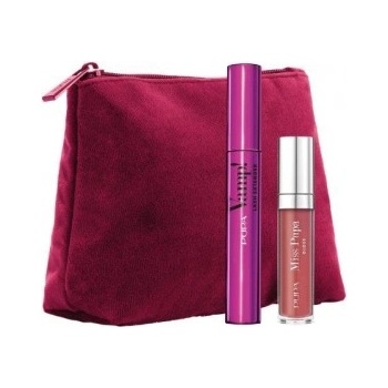 PUPA комплект Спирала Vamp! Forever + Гланц за устни Miss Pupa Gloss