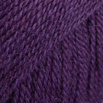 DROPS Design Alpaca Uni Colour 4400 Dark Purple Плетива прежда (10464400)