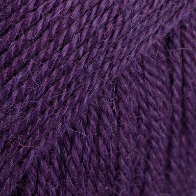 DROPS Design Alpaca Uni Colour 4400 Dark Purple Плетива прежда (10464400)