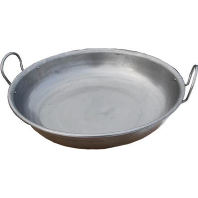 Perfect Home železná panvica s uškami hlboká na grilovanie a pečenie WOK 46 cm