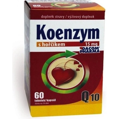 Dacom Koenzým Q10 15 mg s horčíkom 60 ks