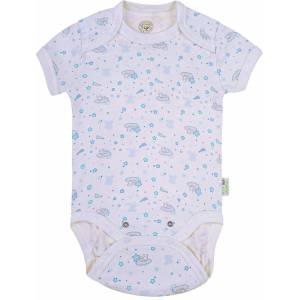 Bio Baby Боди с къс ръкав Bio Baby - Органичен памук, 68 cm, 4-6 месеца (97220124) - baby