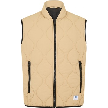 Hugo Елек Hugo Men's Sleeveless Gilet - Medium Beige