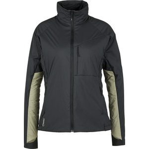 Stoic Дамско вълнено яке Stoic Women's MountainWool60 JokkmokkSt. Hybrid Jacket Insulation jacket - Black / Lichen Green - размер 3XL (105-6679-0117)