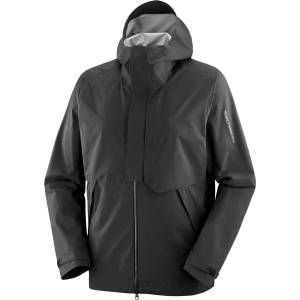 Salomon Мъжко водоустойчиво яке Salomon Outerpath Pro 2.5L Waterproof jacket - Deep Black (002-3397-0111)