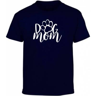 Dog Mom Tlapka Námořní modrá
