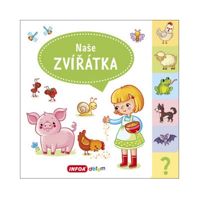 Velká knížka se záložkami - Naše zvířátka