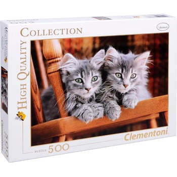 Clementoni Пъзел Clementoni от 500 части - Котета (30545)