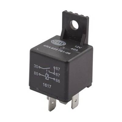 HELLA 4RA 933 791-061 Relé, provozní proud - 12V - 5pinové - normálně otevřené