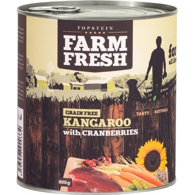 Topstein Farm Fresh Klokan s brusinkami 6 x 400 g