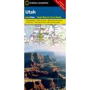 Utah mapa National Geographic
