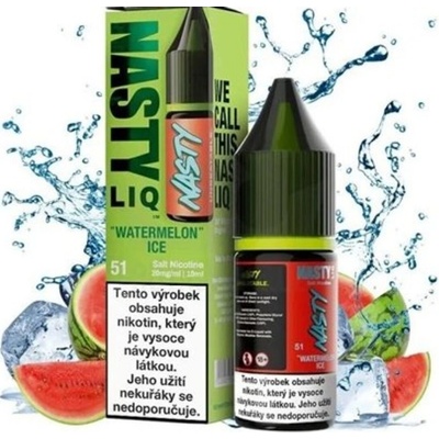 Nasty LIQ Salt Watermelon Ice 10 ml 10 mg