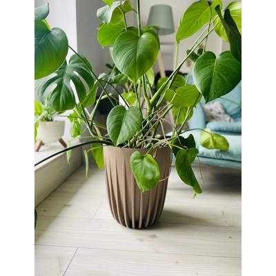 Lamela Kvetináč Mira ECO cofee 300mm latte