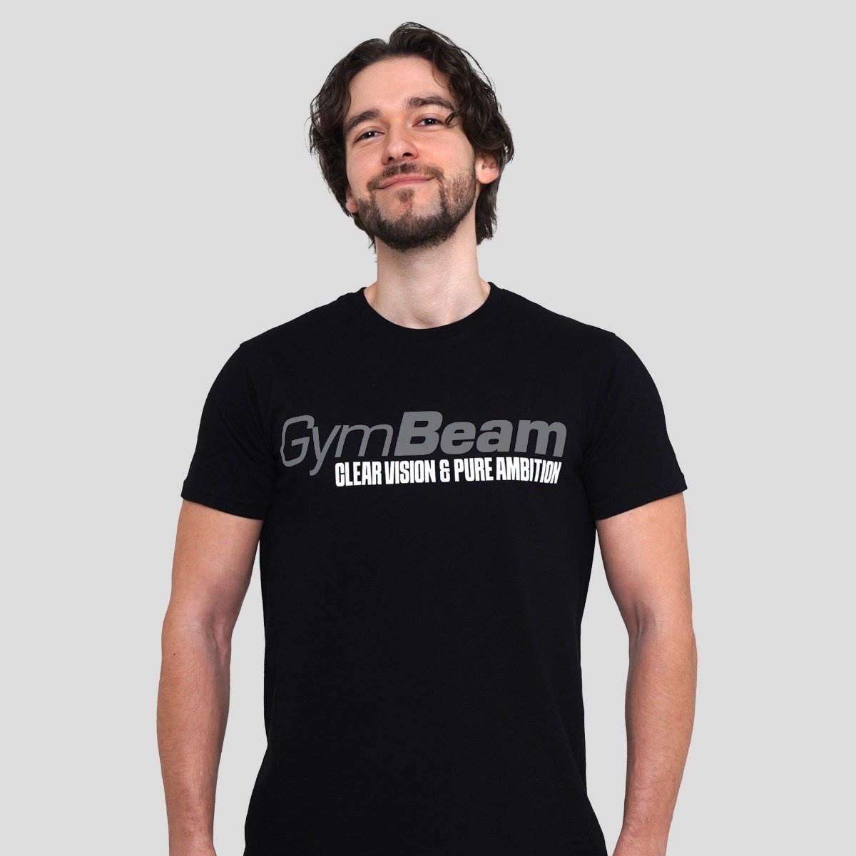 GymBeam Тениска Pure Ambition Black L