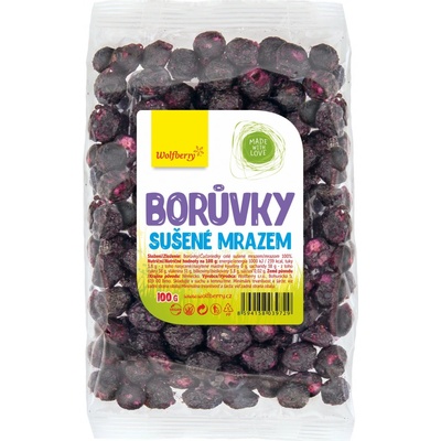 Wolfberry Borůvky lyofilizované 100 g
