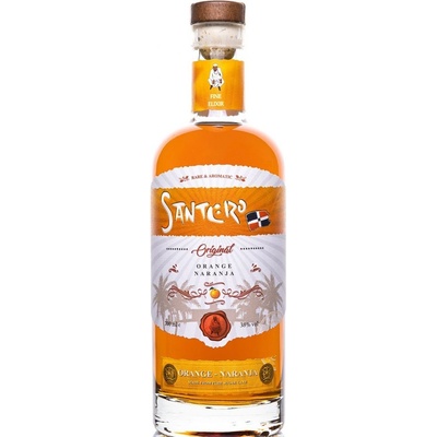 Santero Orange 38% 0,7 l (holá láhev)