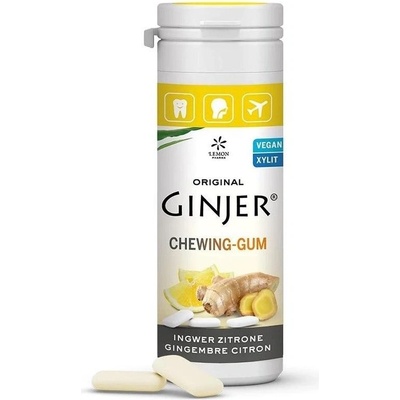 Lemon Pharma Джинджифилови дъвки с лимон, 20 броя, Lemon Pharma (400109 LP)