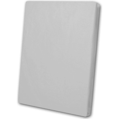 Brotex Napínací prostěradlo bavlna světle šedé 80x200