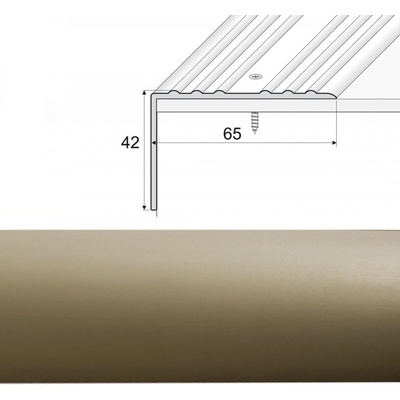 Jutex A32 Schodová lišta champagne