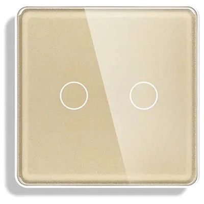 Revolo Touch sklenený panel C2-005R - Zlatý