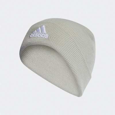 adidas logo beanie cuf II3524 sivá
